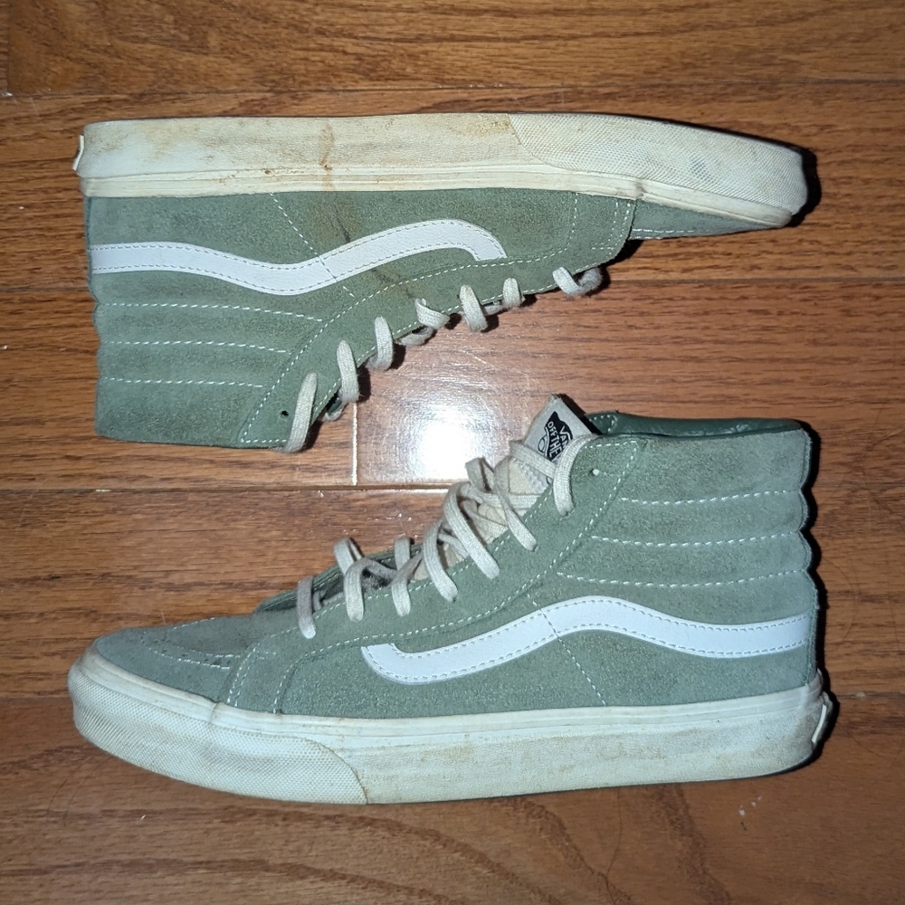 Green High top Vans
